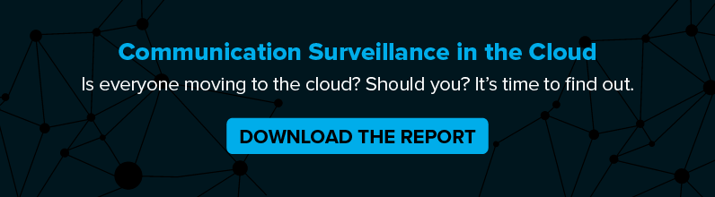 Download a New Report on Communication Surveillance in the Cloud for Financial Institutions